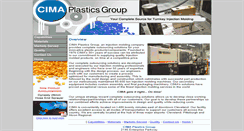 Desktop Screenshot of cimaplastics.com